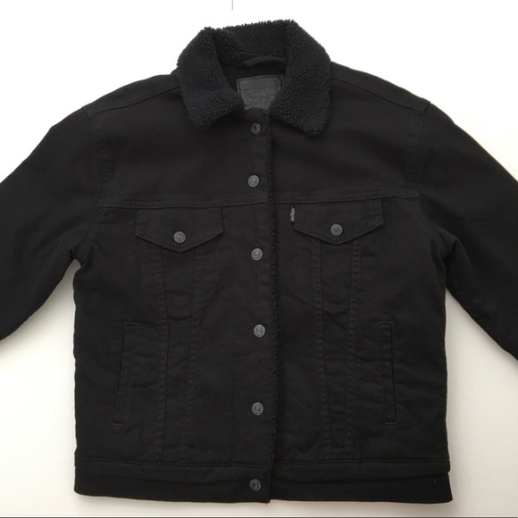 Levis Original Sherpa Trucker Jacket - Picture 3 of 7